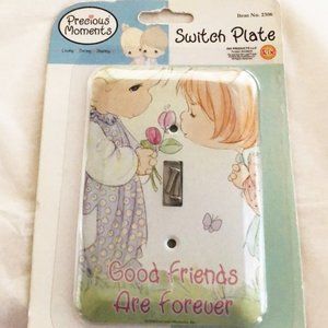 Switch plate Precious Moments Rix Products LLC new Good Friends Are Forever
